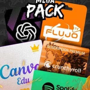 Mega Pack Premium 💥 | Suscripciones Digitales Todo en Uno